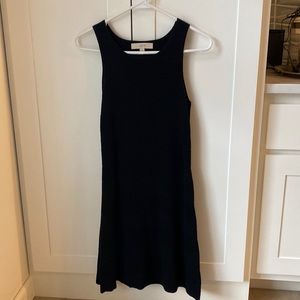 XS black knit Ann Taylor Loft dress